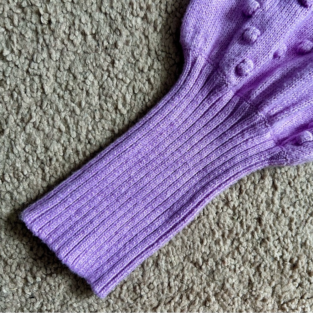 Lilly Pulitzer Lavender Knit Sweater - Picture 4 of 5